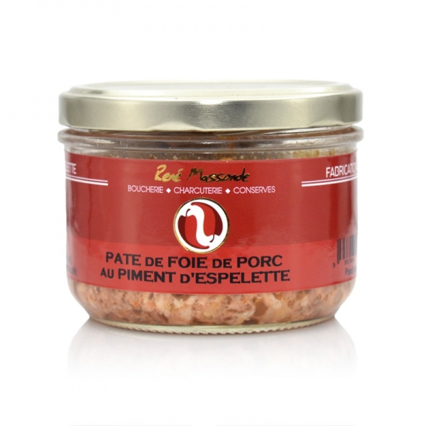 Pâté de foie de porc au piment d'Espelette