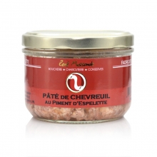 Pâté de Chevreuil au Piment d'Espelette